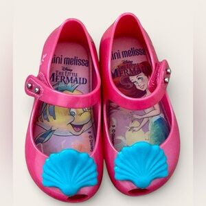 Mini Melissa Kids Little Mermaid with Blue Shell